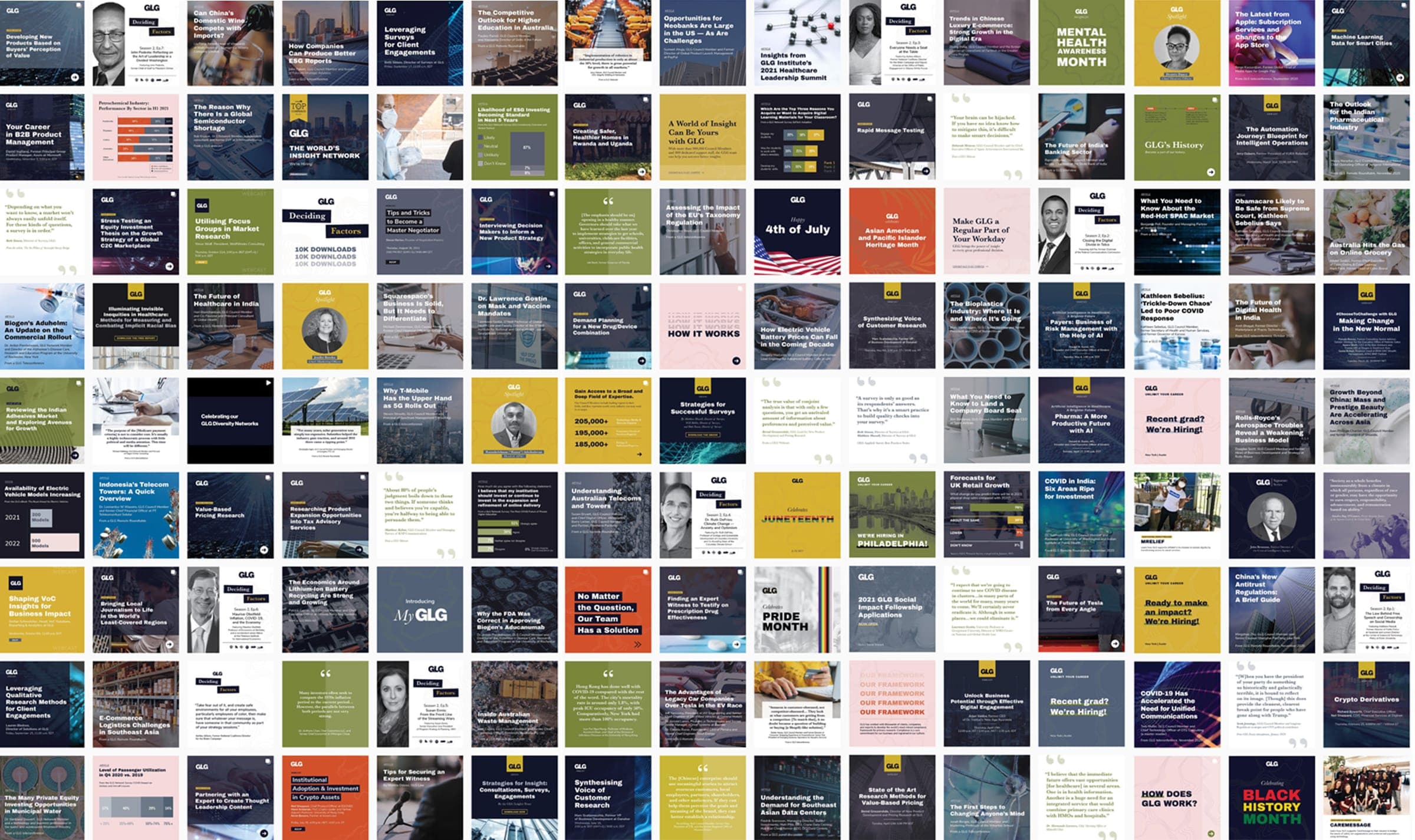 GLG Brand Development - Digital Presence