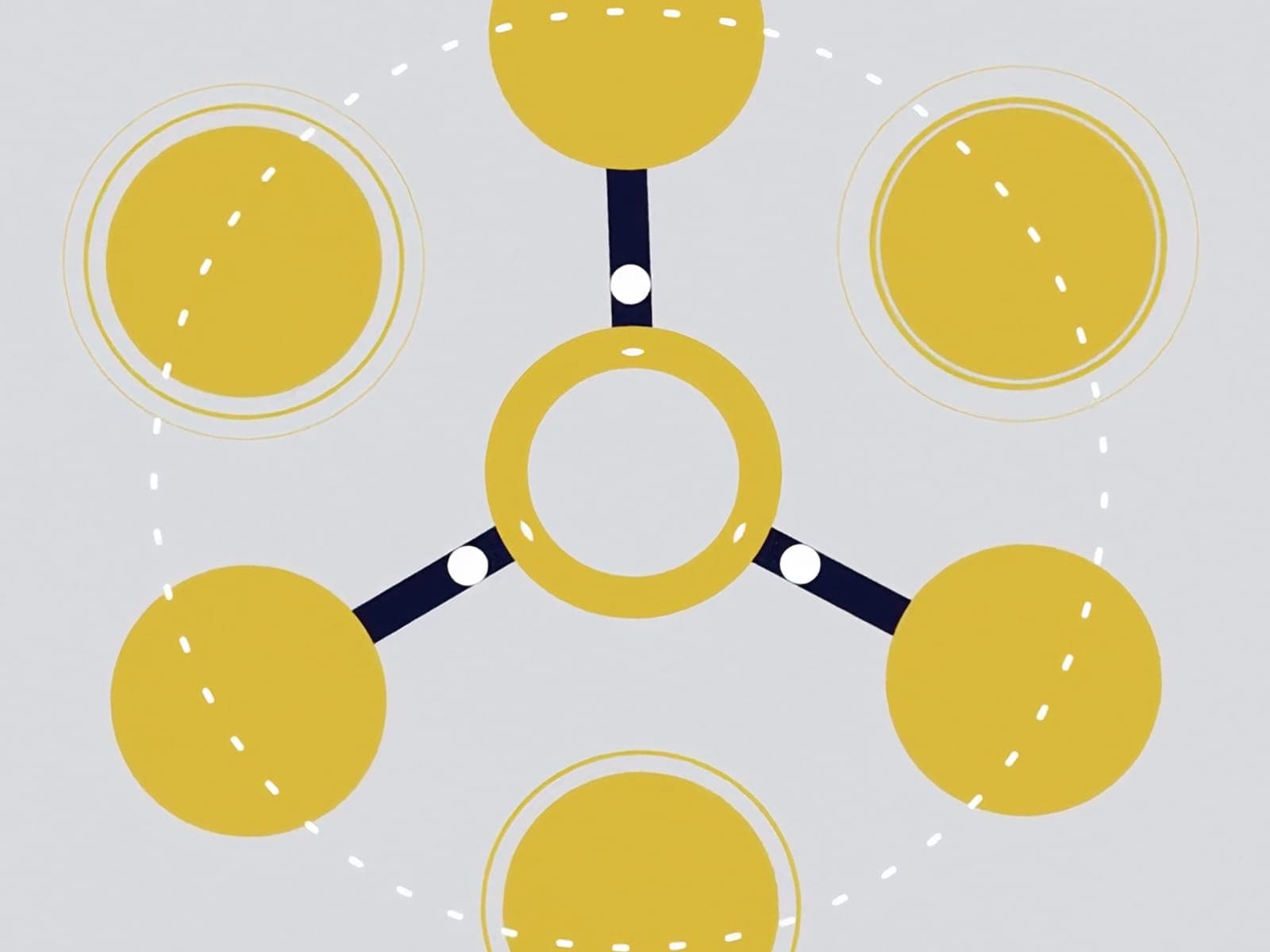 GLG explainer video — animated frames showing how the insight network works