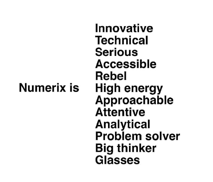 Numerix - The Approach