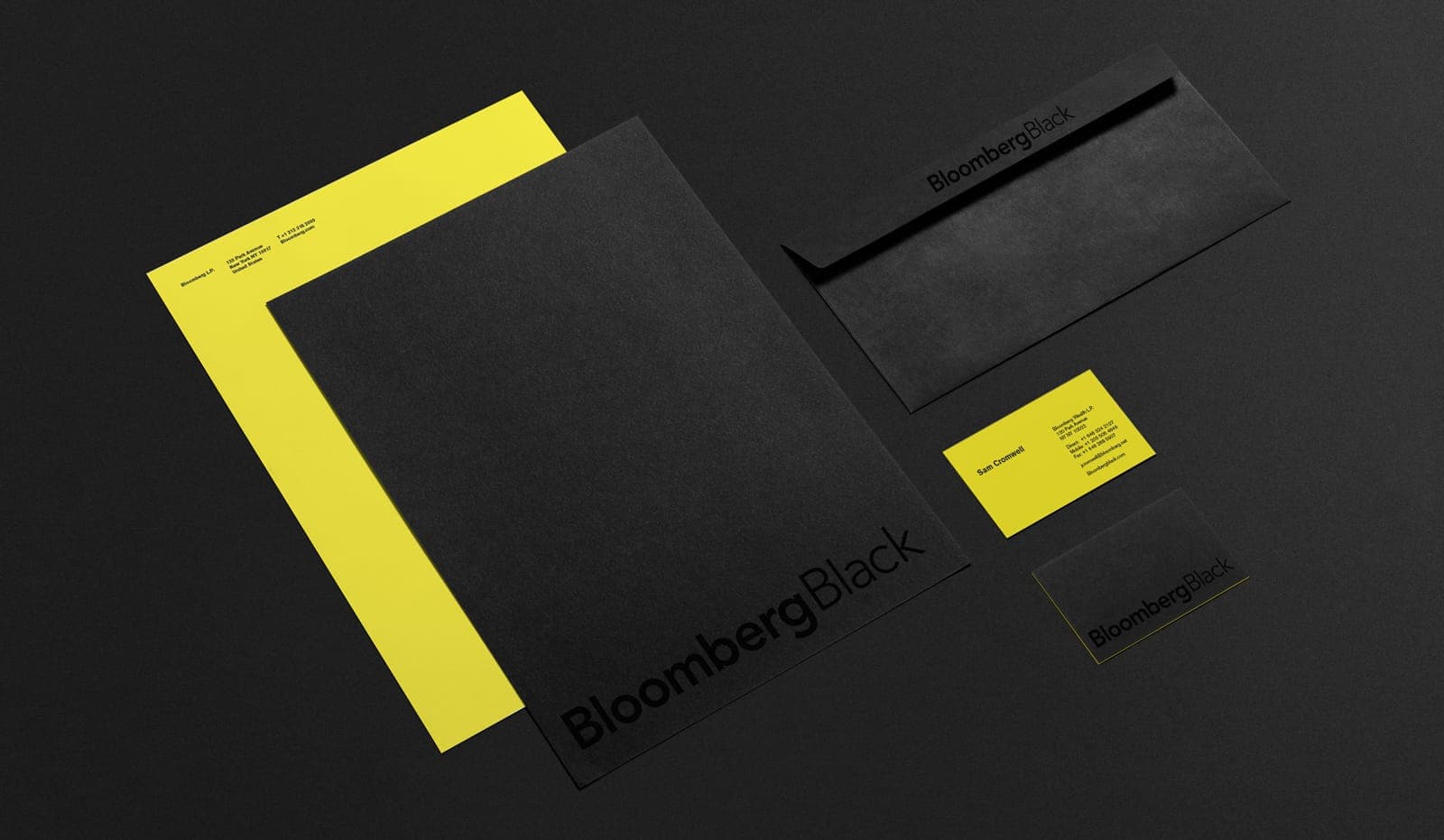 Bloomberg Brand Development - Product Brand Identity